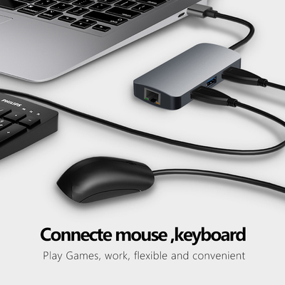 Multifungsi Micro USB C Untuk HDTV Adapter Adaptor USB C Untuk Proyeksi TV Mac