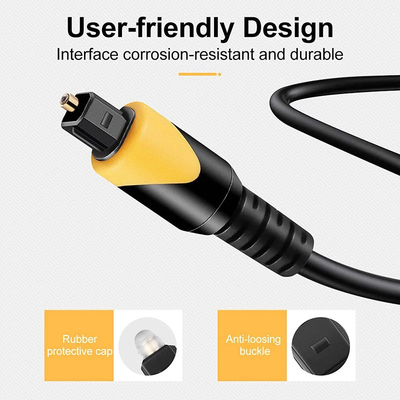 Digital Hifi Toslink Kabel Pria ke Pria Toslink Kabel Audio Serat Optik Standar
