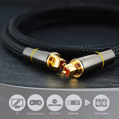 Digital Optical Audio Toslink Kabel SPDIF Serat Speaker Kawat untuk kartu video HIFI DVD TV DTS Dolby 5.1 7.1 Audio ampl