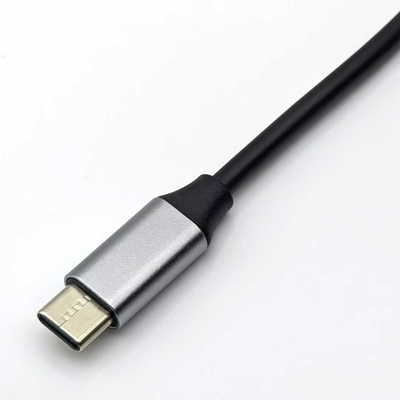 TOSLINK Kabel Audio Optik Wanita dengan Konektor Pria USB-C untuk Speaker Soundbar Ideal untuk pengaturan hiburan profesional atau pribadi