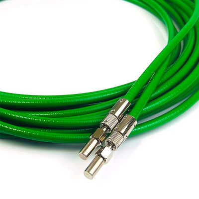 D80 High Power Fiber Laser Connector Kompatibel dengan serat optik serat plastik 1500μm