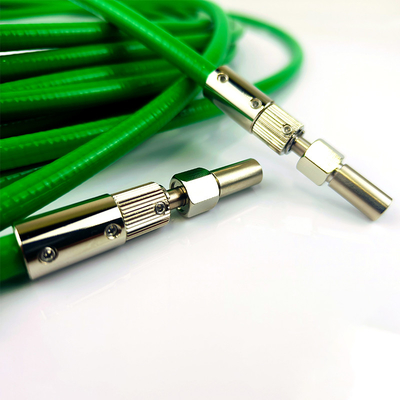 D80 High Power Fiber Laser Connector Kompatibel dengan serat optik serat plastik 1500μm