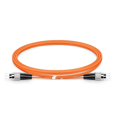 Kabel Serat Optik Plastik yang Disesuaikan untuk Koneksi Kerugian Rendah di Jaringan Telecom dan Ethernet dengan Konektor FC ST LC SC Simplex
