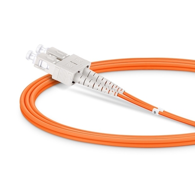 Koneksi Halus dan dengan Kabel Serat Optik Plastik Simplex dengan Konektor FC ST LC SC untuk Jaringan Telekomunikasi dan Ethernet