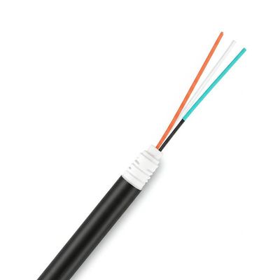 Kabel Komunikasi Fiber Optik PVC Pelindung 6.0mm untuk Transmisi Data Jarak Jauh