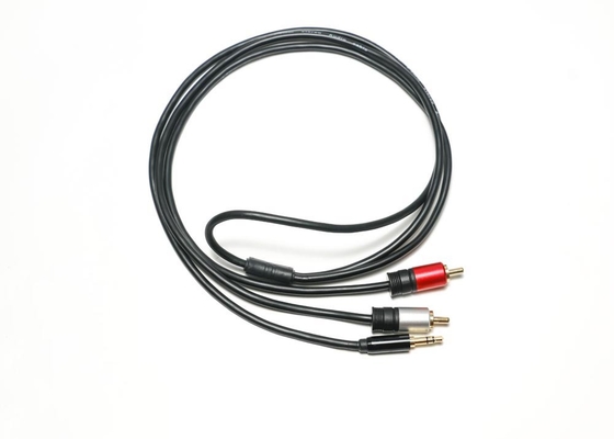 Cangkang Logam Jack 3.5 Mm Ke Kabel Optik, Kabel Optik Headphone 2 In 1