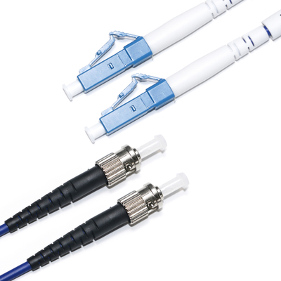 LC FC Kabel Patch Optik OM3 2.0-3.0mm Untuk Kamera Pengawas Kabel Ruang Komputer Dalam Ruangan 3M 5M 8M 10M