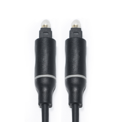 1.5M - 5M Toslink Kabel Digital OD4.0 Konektor Plastik Hitam Untuk Soundbar CD Home Theater