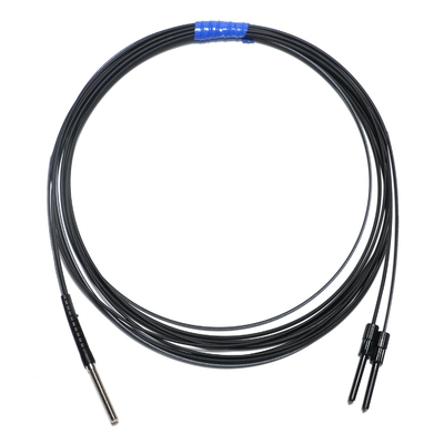 12 - 24VDC Sensor Serat Optik Refleksi Difus Konektor M3 M4 0.8m