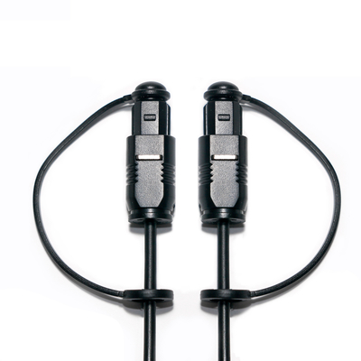 Factory Outlet Toslink Optic Audio Cable PMMA Black PVC Dengan Dust Cap ekstra tipis untuk Soundbar