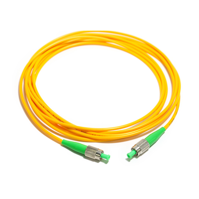 Fiber Optic Patch Cord 3.0MM Single Mode Yellow Port Untuk Jaringan LAN WLAN 2M 3M
