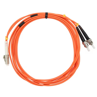 ST-LC MultiMode Duplex OM2 62.5um Kapal Lapisan Serat Optik 3 Meter