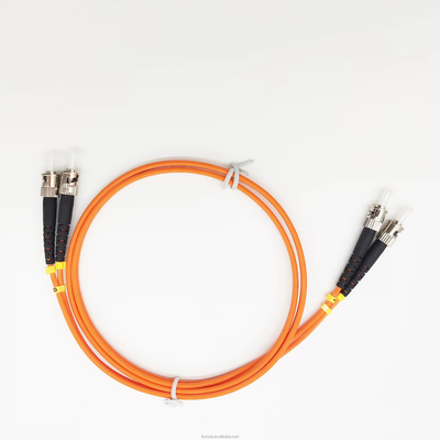 LC UPC ke ST UPC Fiber Optic Patch Cord Custom Fiber Optic Patch