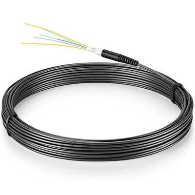 Kabel serat optik plastik bersertifikat CE untuk transmisi data kecepatan dalam mode tunggal OS2 G.657.A1 atau G.652.D Jenis Serat