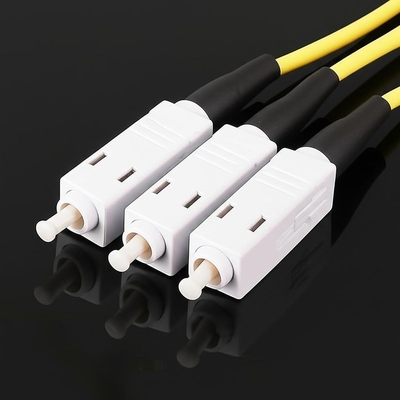Konektor Kabel Fiber Optik Ferrule UPC Profesional untuk Kabel PVC dan Tahan Lama