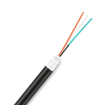 Kabel Komunikasi Fiber Optik PVC Pelindung 6.0mm untuk Transmisi Data Jarak Jauh