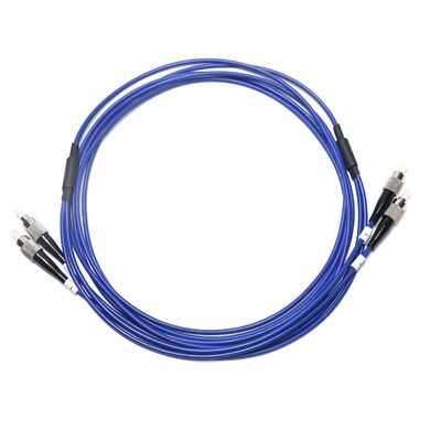 Factory Outlet Fiber Optic Patch Cord FC 2/2 Single Mode Multi-Core Untuk Kamera Minitor Peralatan Uji WLAN Dalam Ruangan 3M 5M